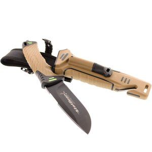 StatGear Surviv-All Fixed-Blade Bowie Knife with Sheath